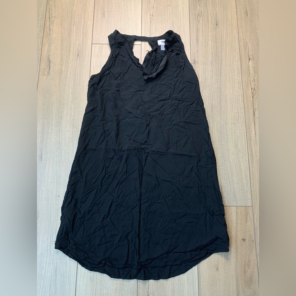 Black Sleeveless Tank Dress